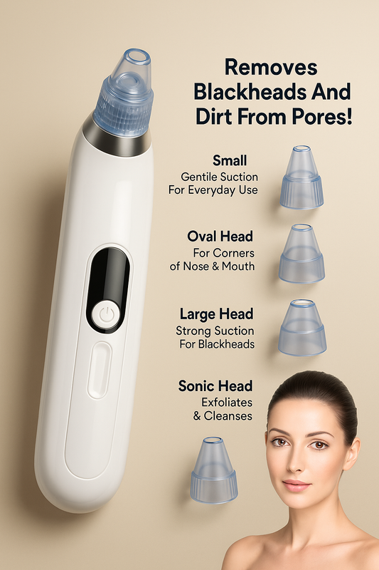PoreLuxe™ 5-in-1 Vacuum Pore Cleaner