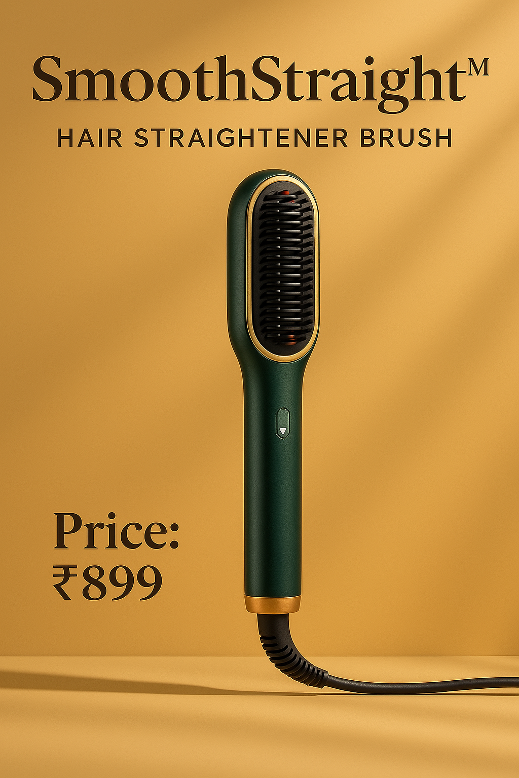 SmoothStraight™ Hair Straightener Brush