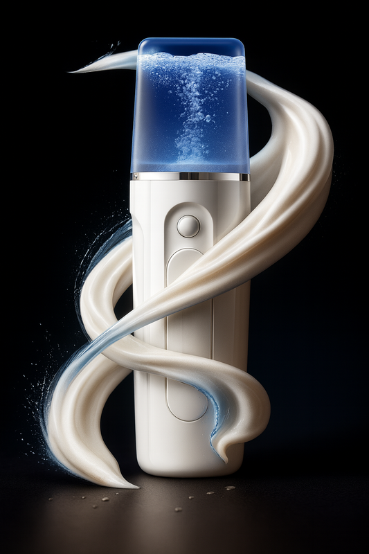 Facial Moisturizing Facial Beauty Apparatus With USB Charging Battery Bank